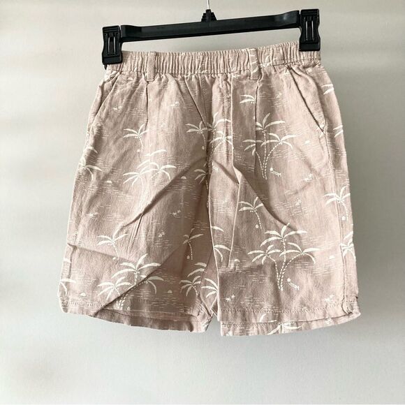 NWT H&M 4-piece Dressy Set - Beige/Palm trees - Picture 5 of 7